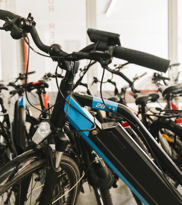 close-up-e-bike-bicycle-store